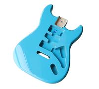Guitar body Guitar Body Electric Guitar Body Poplar Wood For ST Guitar Barrel Guitar Body Diy Body Guitar DIY Accessory (Color : Blue)