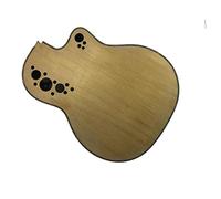 Guitar body Guitar Body Semi Finished D-shaped Folk Guitar Barrel Guitar DIY Accessory (Color : 04)