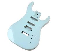 Guitar Body Kit Electric Guitar Body DIY Accessories Professional Instrument Replacement Kit(Light Green)