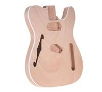 Guitar Body Kit Mahogany Flame Maple Veneer Electric Guitar DIY Body