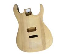 Guitar Body Kit Solid Basswood ST 6 String Electric Guitar Body Tremolo Bridge One Humbucker Pickups Replace Part