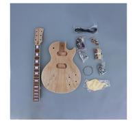 Guitar body Kits 1Set Electric Guitar Kit Guitar Body Mahogany Guitar Neck 22fret 24.75inch Rosewood Fretboard With Guitar Hardware