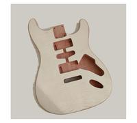 Guitar body Kits 3-4-piece For ST Electric Guitar Body Mahogany Body With Grain Veneer No Paint