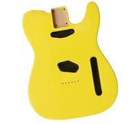 Guitar body Kits Alder Wood TL Guitar Body Light Yellow Color For Electric Guitar High Gloss Body Finished For TL Guitar Building Parts