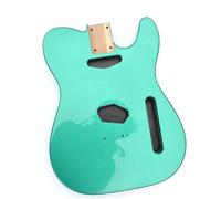 Guitar body Kits Green Color Alder Wood TL Guitar Body Style Electric Guitar Body High Gloss Finished For TL Guitar Kits Building Parts