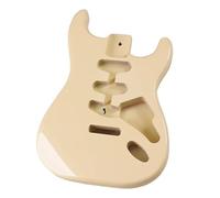 Guitar body Kits San Dan Yang Mu-Electric Guitar Body Yellow Bright Light Guitar Modification DIY Accessories Professional Barrel