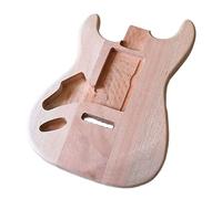 Guitar body Left Hand Guitar Body Electric Guitar Body Matte Wood Color Unfinished Guitar Barrel Parts Guitar DIY Accessory
