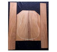 Guitar body Mahogany Guitar Back Panel Side Panel Solid Wood Veneer Guitar Material Guitar DIY Accessory (Color : 14)