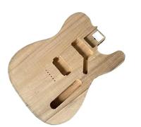 Guitar Body Natural Poplar TL Electric Guitar Body Right Hand Strings M Through HH Pickups(IB598)