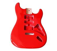 Guitar body Okoume Wood Guitar Body For ST Electric Guitar Barrel Body Accessory Guitar Parts Poplar Wood Guitar DIY Accessory (Color : Okoume wood)