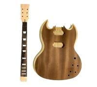 Guitar Body Replacement Kit 1 Set Of DIY Mahogany Electric Guitar Body And Neck