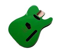 Guitar Body Replacement Kit Alder Wood Guitar Body Green Edging Music Lover Instrument Kit