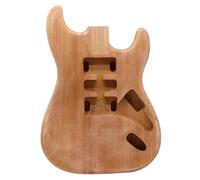 Guitar Body Replacement Kit Antique Wood Natural Electric Guitar Body Instrument DIY Accessory