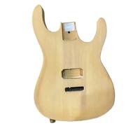 Guitar Body Replacement Kit Basswood Six String Electric Guitar Body With Beautiful Appearance