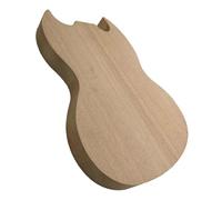 Guitar Body Replacement Kit Beginners Adults Okoume Wood Electric Guitar Body
