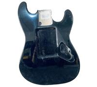 Guitar Body Replacement Kit Black Electric Guitar Replaceable Mini Size DIY Accessories
