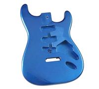 Guitar Body Replacement Kit Blue Poplar Electric Guitar Body Professional Modification DIY Accessories