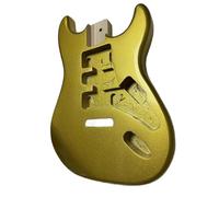 Guitar Body Replacement Kit Classic Poplar Electric Guitar Gold DIY Replacement Body Kit
