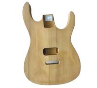 Guitar Body Replacement Kit Classic Solid Basswood ST Electric Guitar Body DIY Replaceable