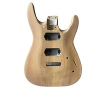 Guitar Body Replacement Kit DIY Unpainted Electric Guitar Body For Practice Performance