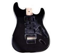 Guitar Body Replacement Kit Electric Guitar Black Body Professional Wooden Instrument Accessories(FY model)