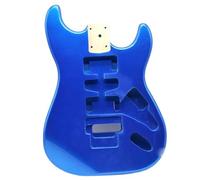Guitar Body Replacement Kit Electric Guitar Body Blue Poplar Wood DIY Accessories