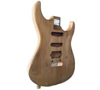 Guitar Body Replacement Kit Electric Guitar Body DIY Accessories Mahogany Wood Color