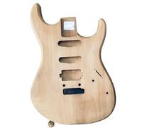 Guitar Body Replacement Kit Electric Guitar Body DIY Accessories Solid Mahogany Wood Color