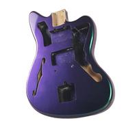 Guitar Body Replacement Kit Electric Guitar Body F Hole Professional DIY Accessories