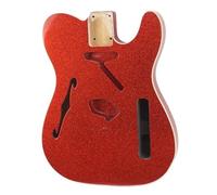 Guitar Body Replacement Kit Electric Guitar Body F Hole Semi Hollow
