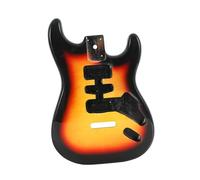 Guitar Body Replacement Kit Electric Guitar Body Kit Mahogany Material DIY Wooden Accessories