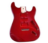 Guitar Body Replacement Kit Electric Guitar Body Modification DIY Instrument Accessories Red Poplar