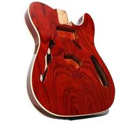 Guitar Body Replacement Kit Electric Guitar Body Two Pieces Of Alder F Hole Semi Hollow