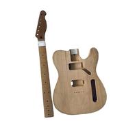 Guitar Body Replacement Kit Electric Guitar Set Solid Poplar Body DIY Instrument Kit