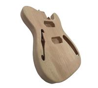 Guitar Body Replacement Kit F Hole Electric Guitar Body Made Of Mahogany