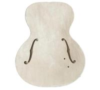 Guitar Body Replacement Kit Jazz 6 String Electric Guitar Natural Maple Body DIY Replacement Parts