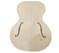 Guitar Body Replacement Kit Jazz Guitar Body All Maple DIY Replaceable Professional Performance