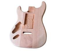 Guitar Body Replacement Kit Left Handed Electric Guitar Body Okoume Wood Matte Original Color