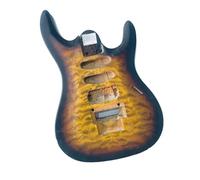 Guitar Body Replacement Kit Maple Electric Guitar Kit SSH Pickup Standard Size