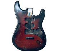 Guitar Body Replacement Kit Maple Top 6 String Electric Guitar Body For Adults