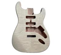 Guitar Body Replacement Kit Maple Veneer ST Electric Guitar Body Mahogany DIY Professional Modification Kit