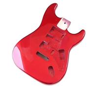 Guitar Body Replacement Kit Music Lover Okoume Red Electric Guitar Body(Type 2)