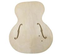 Guitar Body Replacement Kit Music Lovers Jazz Guitar Body All Maple DIY Replaceable