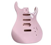 Guitar Body Replacement Kit Music Lovers Pink Electric Guitar Body For 56 Neck
