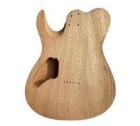 Guitar Body Replacement Kit Natural Solid Mahogany Wood Raw Materials For Electric Guitar Body