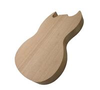Guitar Body Replacement Kit Okoume Wood Electric Guitar Body Blank Material