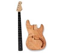 Guitar Body Replacement Kit PB JB Electric Bass Set Contains All Accessories DIY Guitar(PB)