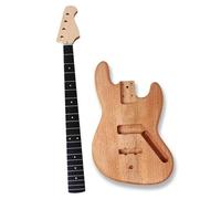 Guitar Body Replacement Kit PB JB Electric Bass Set Contains All Accessories Semi Finished DIY Guitar(JB)