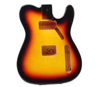 Guitar Body Replacement Kit Poplar Electric Guitar Body Glossy DIY Accessories