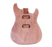 Guitar Body Replacement Kit Poplar Wood Electric Guitar Body Music Lover Accessories(TypeO 22)
